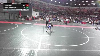 45 lbs Cons. Round 3 - Leo Long, Bandit Club Wrestling vs Reid Mimnaugh, Saint Croix Falls