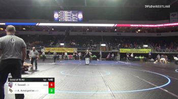 141 lbs Quarterfinal - Garrett Good, Liberty vs Elijah-Kade Millsaps, Lincoln Memorial