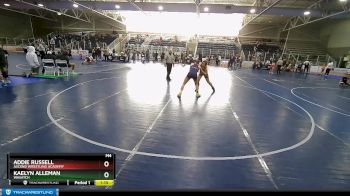 130 lbs Round 2 - Kaelyn Alleman, Wasatch vs Addie Russell, Ascend Wrestling Academy