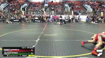 85 lbs Cons. Round 3 - Grayson Banko, Huron WC vs Emmett Donnelly, Bedford GLWC