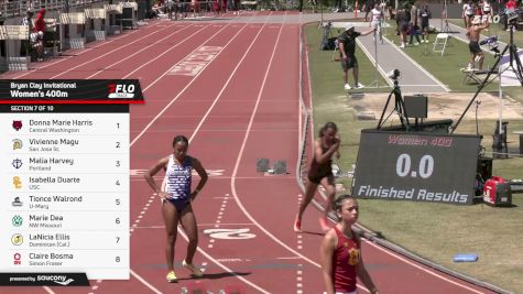 Women's 400m, Finals 7