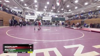 106 lbs Cons. Round 1 - Brad Fleming, La Costa Canyon vs Anthony Salem, Cathedral Catholic