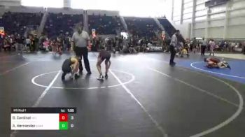 90 lbs Rr Rnd 1 - Gus Cardinal, Valiant Preps vs Aidan Hernandez, SCWAY Gold