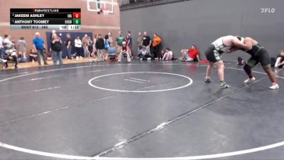 285 lbs Round 2 - Jakeem Ashley, Idaho vs Anthony Toomey, Eagle High School Wrestling