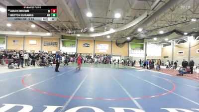 157 lbs Consi Of 16 #2 - Jason Brown, East Providence vs Becton Eubanks, Aquidneck Island Wrestling