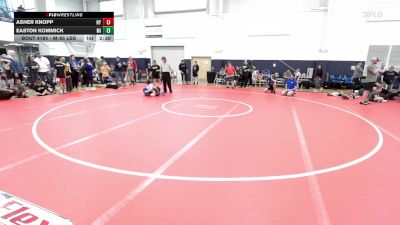 M-85 lbs Semifinal - Asher Knopp, NY vs Easton Kommick, MI