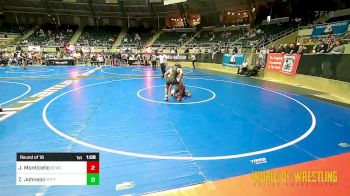 157 lbs Round Of 16 - Joey Monticello, Bitetto Trained Wrestling vs Zylan Johnson, Standfast