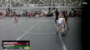 60 lbs Round 2 (4 Team) - Jaxon Haliburton, Buffalo Valley WC vs Macklin Allen, Xtreme Team