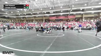 120 lbs Quarterfinal - Adin Wessley, Kansas Young Guns vs Caysen Taylor, Paola
