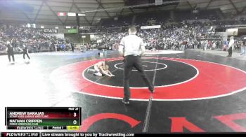 67 lbs Champ. Round 3 - Nathan Crippen, Forks Wrestling Club vs Andrew Barajas, Scrap Yard Garage Wrestling