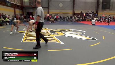 113 lbs Champ. Round 3 - Nate Desmond, Bethlehem Catholic vs Dale O`Blia, Mullen