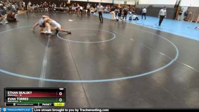 160 lbs Round 5 (10 Team) - Evan Torres, Berthoud vs Ethan Skalsky, Ogallala