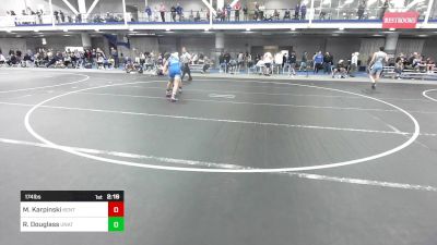 174 lbs Consi Of 16 #2 - Mason Karpinski, Kent State vs Reed Douglass, UNATT - Presbyterian College