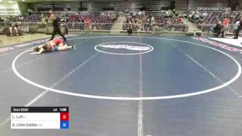 130 lbs Consi Of 8 #2 - Lilly Luft, IA vs Skylar Little Soldier, MN