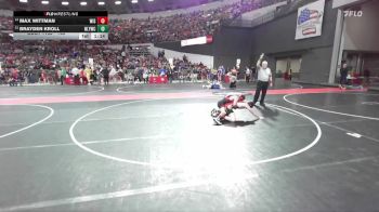 145 lbs Champ. Round 1 - Brayden Kroll, New London Youth Wrestling Club vs Max Wittman, Wisconsin