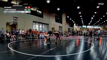 144 lbs Round 2 (6 Team) - Ian David, Louisiana Mud Bugs vs James Franklin, North Shelby Regulators Red