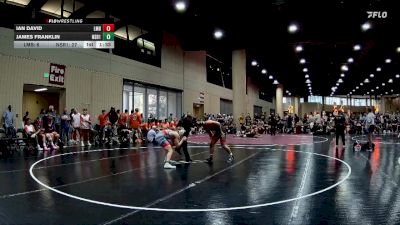 144 lbs Round 2 (6 Team) - Ian David, Louisiana Mud Bugs vs James Franklin, North Shelby Regulators Red