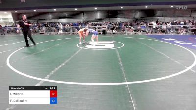 138 lbs Round Of 16 - Isabella Miller, IA vs Paisley DeNault, MI