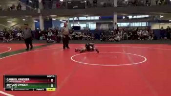 95 lbs Round 3 (4 Team) - Brycen Swiger, St. Ed`s vs Gabriel Krieger, St. Paris Graham