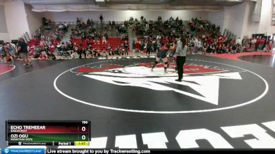 190 lbs Quarterfinal - Ozi Ogu, Mountain Vista vs Echo Tremeear, Eaglecrest