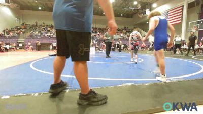 80 lbs Quarterfinal - Michael Robison, Skiatook Youth Wrestling vs Grayson Orrel, Berryhill Wrestling Club