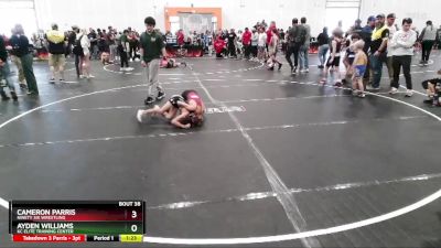 65 lbs Cons. Round 1 - Ayden Williams, KC Elite Training Center vs Cameron Parris, Ninety Six Wrestling