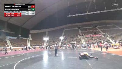 133 lbs Champ. Round 2 - Jeremiah Young, Bluefield State vs Karmel Thompson, Reinhardt University (GA)