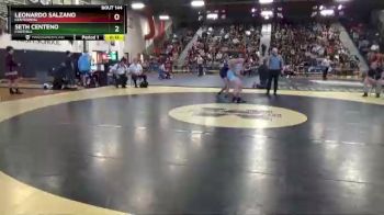 132 lbs Cons. Round 3 - Seth Centeno, Foothill vs Leonardo Salzano, Centennial