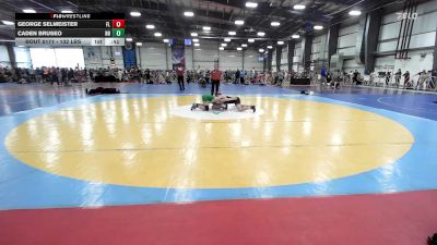 132 lbs Consi Of 32 #1 - George Selmeister, FL vs Caden Bruseo, NH