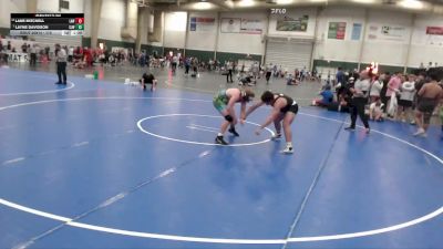 175 lbs Champ. Round 2 - Layne Davidson, Chadron Jr Wrestling vs Lane Mitchell, Lawton-Bronson