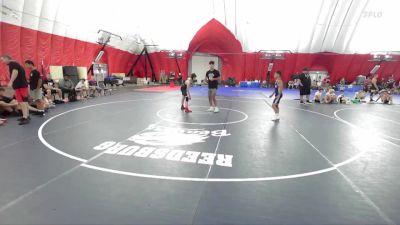 106 lbs Round 2 (8 Team) - Dominick Farranto IV, FZ Wrestling Club B vs Evan Douangdy, Rochester Century B