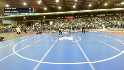 138 lbs Champ. Round 2 - Reese Evenson, Unattached vs Jaxson Page, Pirate Wrestling Club