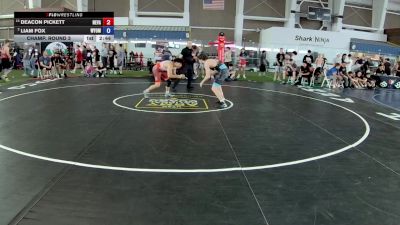 157 lbs Champ. Round 3 - Deacon Pickett, Nevada vs Liam Fox, Wyoming