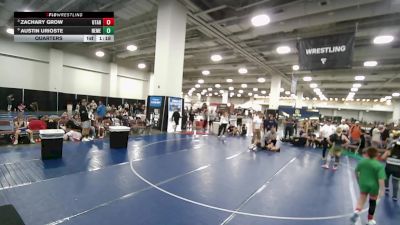 106 lbs Quarters - Zachary Grow, Utah vs Austin Urioste, New Mexico