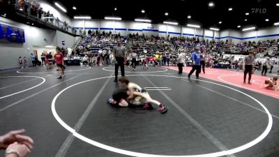 61 lbs Consi Of 16 #2 - Louden Delk, Tuttle Wrestling Club vs Lawson Rickard, Standfast