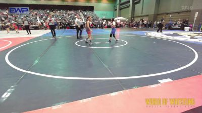 85 lbs Semifinal - Ariana Tovar, Victory Wrestling Club,wa vs Chanlee McKinney, Woodland Wrestling Club