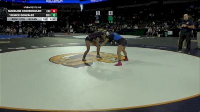 130 lbs Round Of 32 - Madeline Vandermolen, Lincoln (Lincoln) (SJ) vs Renice Gonzalez, Colony (SS)