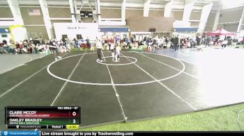 57 lbs Round 1 - Claire McCoy, Sanderson Wrestling Academy vs Oakley Bradley, Uintah Girls Wrestling