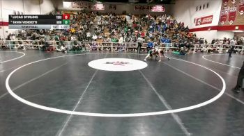 120 lbs Semifinal - Lucas Stirling, Thunder Basin vs Tavin Vendetti, Green River