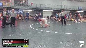 182 lbs Round 4 (6 Team) - Jackson Davis, Short Time WC vs Konnor Keel, BRAWL Silver