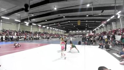 58 lbs 5th Place - Ryann Gaylor, WAR Wrestling Club vs Mariana Molina, Monte Vista Takedown Club