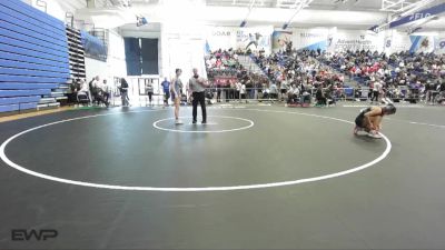 115 lbs Champ. Round 1 - Allison Mires, Blue Valley North vs Crystal Loera, Garden City