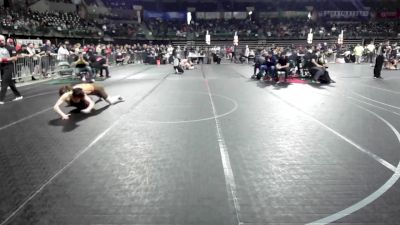 136 lbs Consi Of 8 #2 - Luke Riker, The Wrestling Coach vs David Strober, North Hunterdon