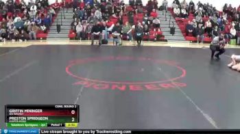 113 lbs Cons. Round 2 - Preston Spridgeon, Kenton Ridge vs Griffin Mininger, Big Walnut