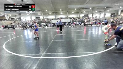 85 lbs Champ. Round 1 - Gabriel Stephens, Arlington Wrestling Club vs Hunter Primm, Wildcats Wrestling