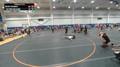 165 lbs Cons. Semi - Julius Pacheco, Unattached vs Jay`Den Williams, Wellington