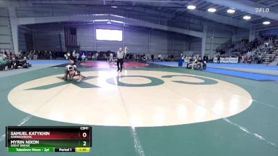 5-138 lbs Semifinal - Samuel Katykhin, Harrisonburg vs Myrin Nixon, Great Bridge