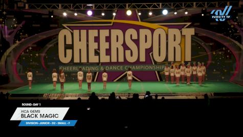 HCA Gems - Black Magic [2024 L2 Junior - D2 - Small - F Day 1] 2024 CHEERSPORT National All Star Cheerleading Championship