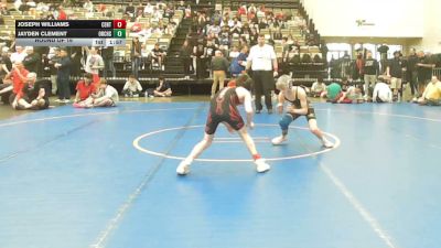96-I lbs Round Of 16 - Joseph Williams, Centurion vs Jayden Clement, Orchard South WC