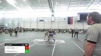 136 lbs Final - Aubrey Hernandez, Threshold WC vs Kailynn Santamaria, Falcon Wrestling Club